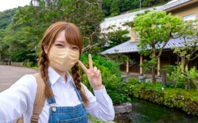 筆者・醒井宿より（2019年頃）（滋賀県米原市）