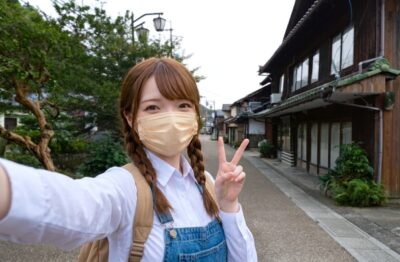 中山道・醒井宿より(滋賀県米原市)