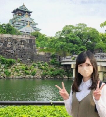 大阪城より(大阪府大阪市)