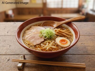 尾道ラーメン（画像はAIによるイメージです）