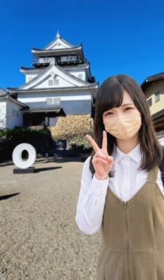 岡崎城より（愛知県岡崎市）