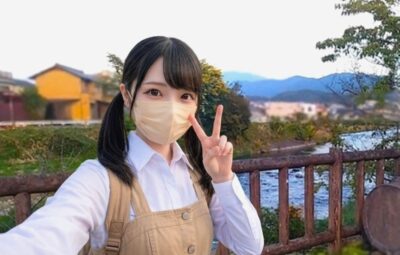 はるか後方・恵那山をバックに（岐阜県恵那市）