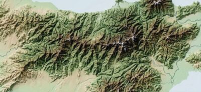 東北地方の山地のイメージ（画像はあくまでAIによるイメージです。）
