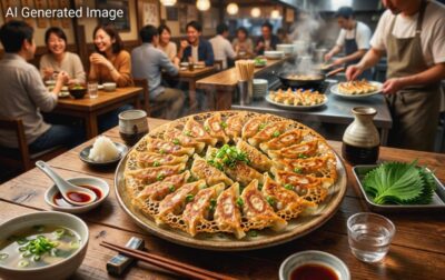 浜松名物・ギョーザ(画像はAIによるイメージです)
