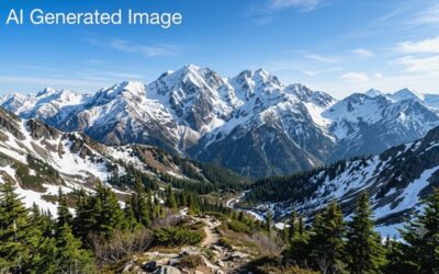白山連峰(画像はAIによるイメージです)
