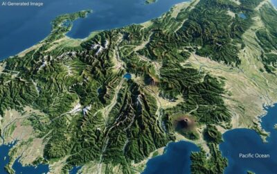 「糸魚川静岡構造線」のイメージ（画像はAIによるイメージです）
