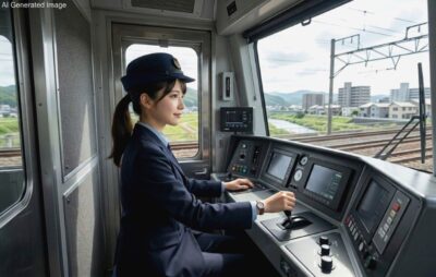 鉄道運転士になるには?(画像はAIによるイメージです)