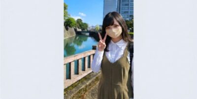 筆者、駿府城跡前より(静岡県静岡市)