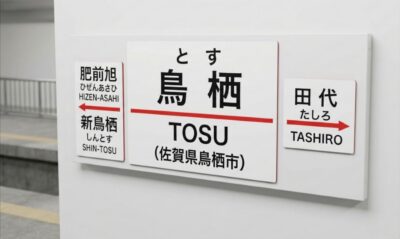 鳥栖駅（画像はAIによるイメージです）（鳥栖・久留米→熊本）