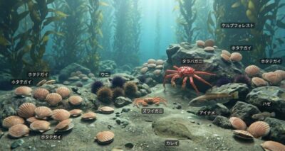 ラッコが大好きなお食事ラインナップ