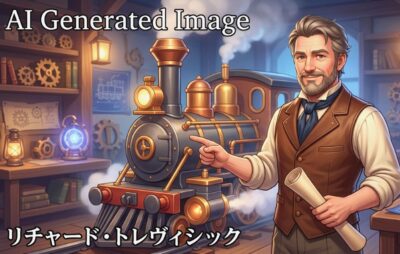 ​リチャード・トレヴィシック（画像はあくまでAIによるイメージです。）