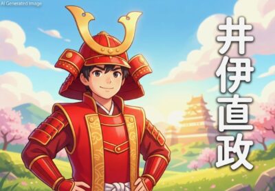 彦根の英雄・井伊直政(画像はあくまでAIによるイメージです。)