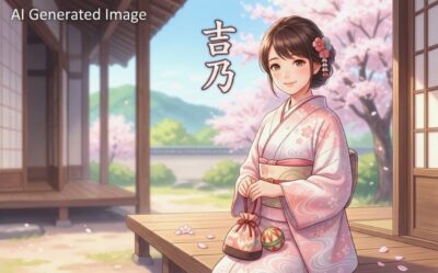 織田信長の側室・吉乃。（画像はあくまでAIによるイメージです。）