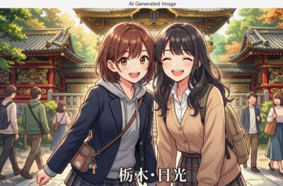 栃木県・日光東照宮（画像はあくまでAIによるイメージです。）