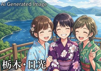 栃木県・日光の観光（画像はあくまでAIによるイメージです。）