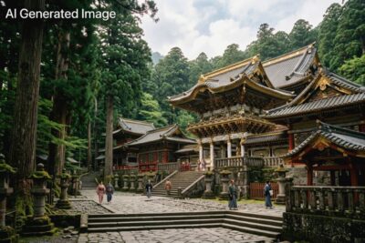 江戸時代の日光東照宮（画像はAIによるイメージです）