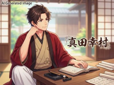 今やイケメン武将として名高い、真田幸村。(画像はAIによるイメージです)