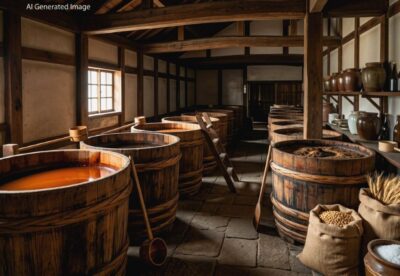 「銚子の醤油」の例（画像はあくまでAIによるイメージです。）