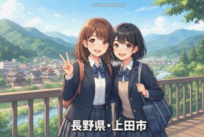 長野県上田市の観光（画像はあくまでAIによるイメージです。）
