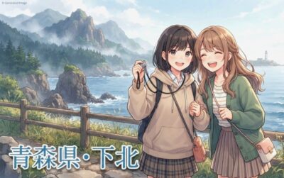青森県・下北地方(画像はあくまでAIによるイメージです。)