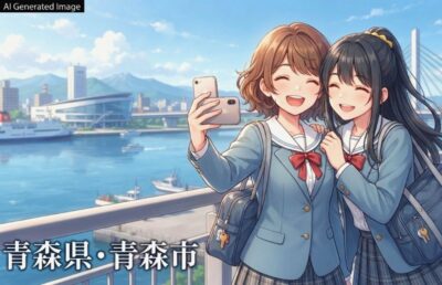 青森の観光(画像はあくまでAIによるイメージです。)