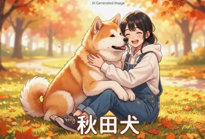 秋田犬(画像はあくまでAIによるイメージです。)