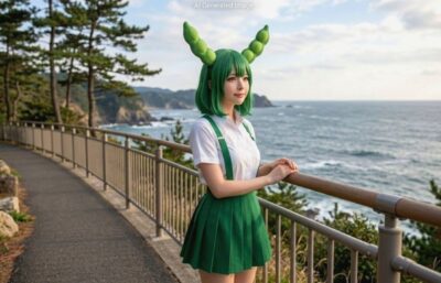 東北の海は、栄養がたっぷりでお魚さんたちにもうれしい海なのだ!(画像はあくまでAIによるイメージなのだ)