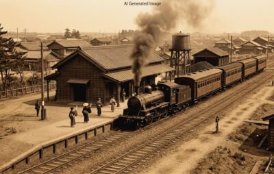 明治時代の鉄道開通の時から、「鉄道の上り・下り」のルールが決められていった(画像はあくまでAIによるイメージです。)
