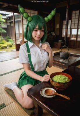 ボクはずんだもん!今回は、東北の伝統的な家屋である「直屋(すごや)」の歴史について学んでいくのだ!(画像はあくまでAIによるイメージなのだ。実際の景色・人物等ではありませんので、ご了承くださいなのだ)