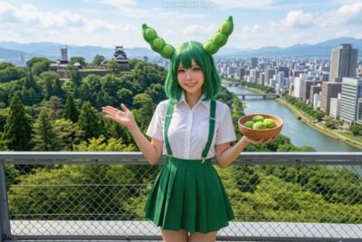 実質100万石の偉業を誇らしげに語るずんだもん(画像はあくまでAIによるイメージなのだ)