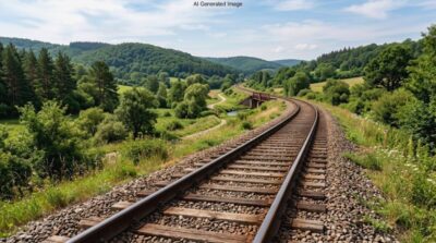 鉄道の上り・下りはどう決まるのか?について学んでいきましょう!(画像はあくまでAIによるイメージです。)