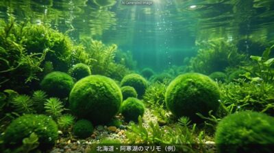 地域の温かい手によって守られる阿寒湖のマリモ